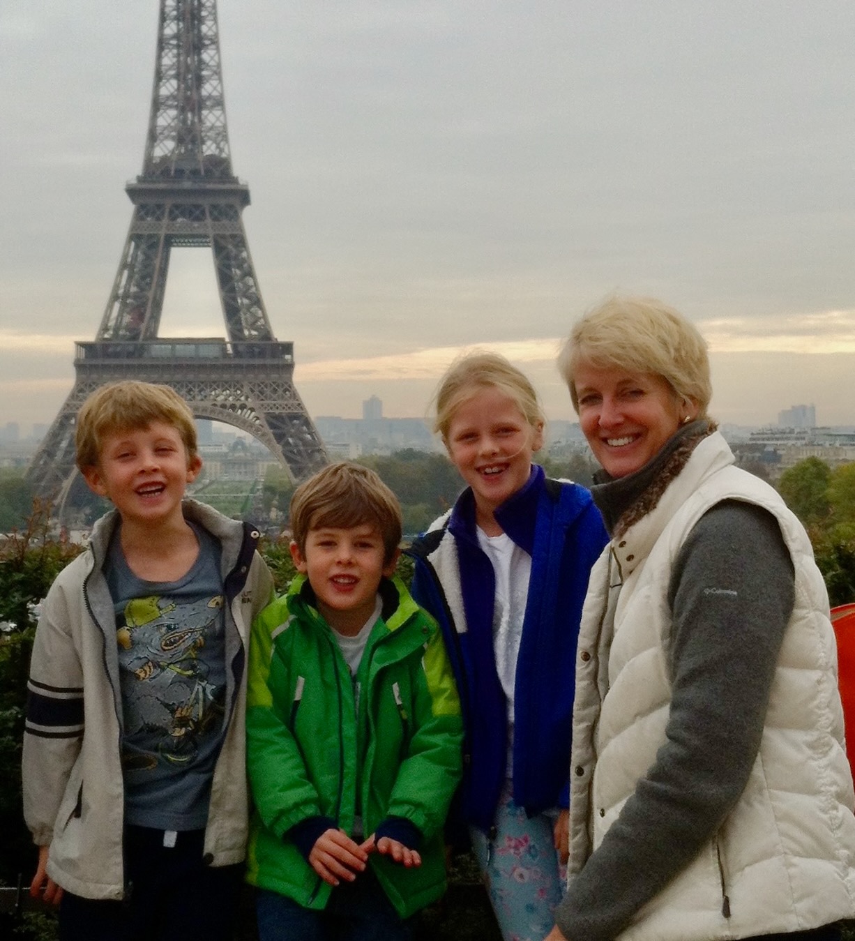 Laura and her three children